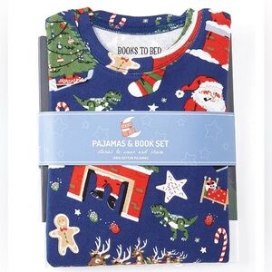 NEW . . .  Books To Bed Pajamas & Book Set  |  Twas The Night Before Christmas